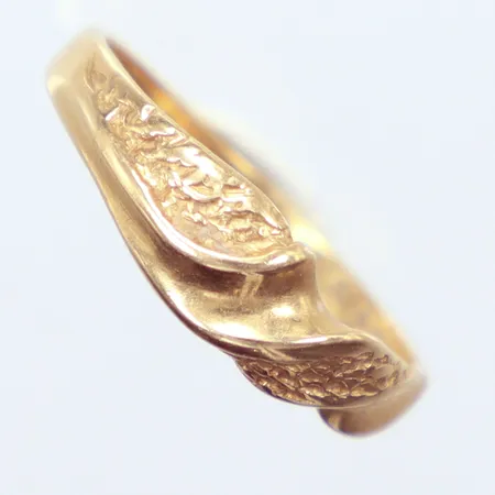 Ring, Ø17¼, 18K Vikt: 2,1 g