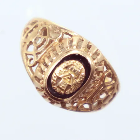 Ring, Ø17¼, 18K Vikt: 2,7 g