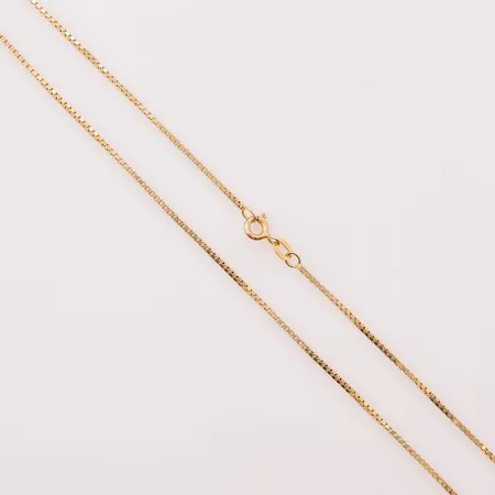 Kedja Venezia, 40cm, bredd:1mm, 18K 4,4g.