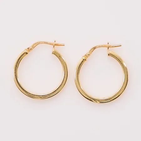 Ett par örhängen, 20mm, 18K 1,6g.