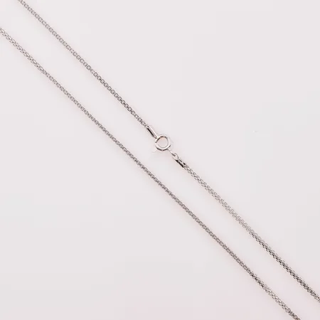 Collier, 41cm, bredd:1mm, ojämnheter, 18K 3,7g.