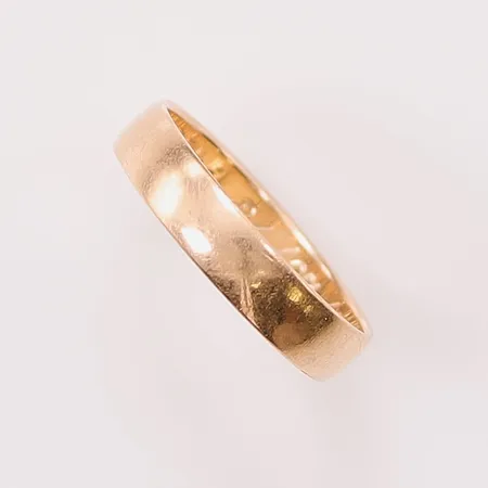 Ring, Ø16, bredd:3mm, gravyr, 18K 1,6g.