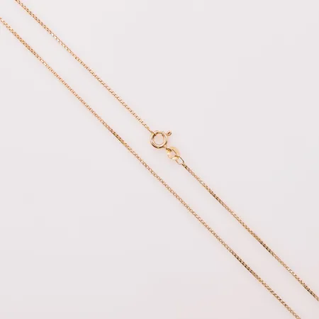 Kedja Venezia, 39cm, bredd:1mm, 18K 3,3g.