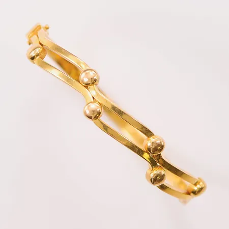 Armring, öppningsbar, Ø54mm, 21K 12,5g.