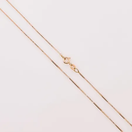 Kedja, 42cm, defekt, 18K 2,4g.