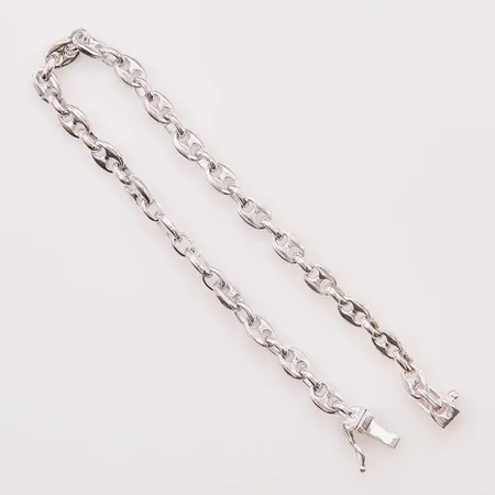Armband, marinerlänk, Ø18, bredd:5mm, 925/1000 Silver 9,4g.