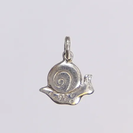 Hänge, snigel, 18x14mm, silver 925/1000 Vikt: 1,9 g