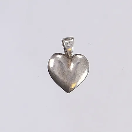 Hänge, hjärta, 13x10mm, silver 830/1000 Vikt: 1,3 g