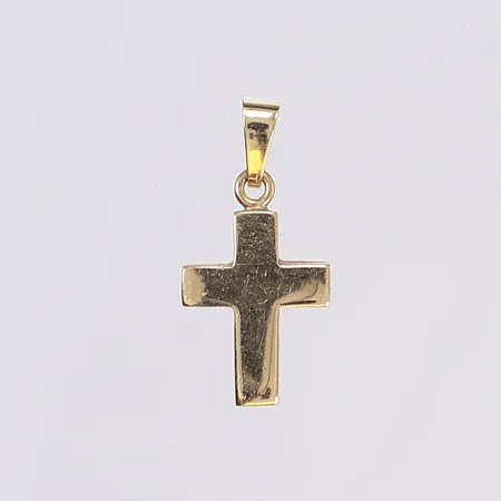 Hänge, kors, 25x12mm, 18K Vikt: 3,4 g