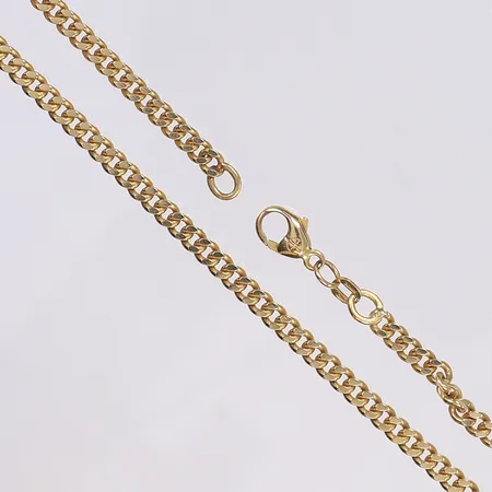 Halskedja pansar, 62,5cm, bredd 3,5mm, Balestra, 18K Vikt: 29,2 g