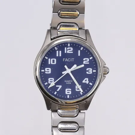 Herrur Facit, Ø32mm, quartz, slitage