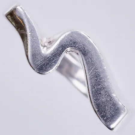 Ring, GFAB, stl: 18¾, bredd ca: 2-4mm, silver 925/1000 Vikt: 6,3 g