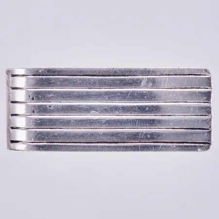 Sedelklämma, längd ca 48mm, bredd ca 20mm, silver, OSAB 925/1000 silver Vikt: 14,5 g