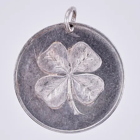 Hänge Lycka, Ø 21mm, silver Vikt: 5,6 g