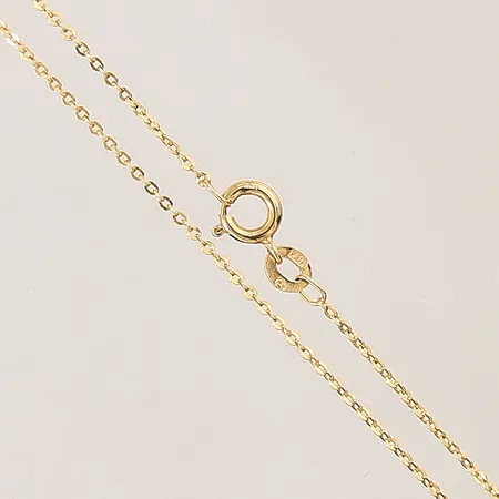 Kedja Ankar, längd 50cm, bredd 1mm, 18K Vikt: 2 g
