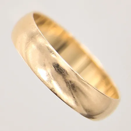 Ring, stl 19, bredd 5mm, repig, 18K Vikt: 4,1 g