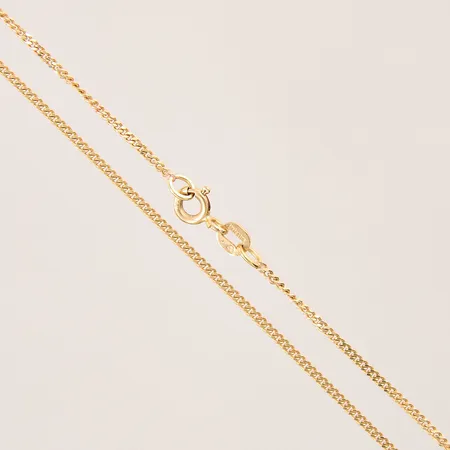 Kedja Pansar, längd 45cm, bredd 1,4mm, 18K Vikt: 3,6 g
