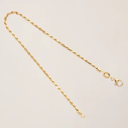 Armband Cordell, längd 18cm, bredd 1,6mm, 18K  Vikt: 3,3 g