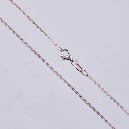 Kedja Pansar längd ca 59cm, bredd ca 1mm, silver Vikt: 2,7 g