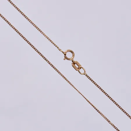 Kedja Pansar längd ca46cm, bredd ca 1mm, 18K Vikt: 1,1 g