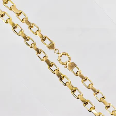 Kedja Ankar, 63cm, bredd 7,1mm, ihålig, 18K Vikt: 44,4 g