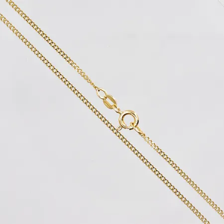 Kedja Pansar, 49,5cm, bredd 1,5mm, 18K Vikt: 4,4 g