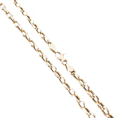 Halskedja, ankar, 56,5cm, bredd 4,5mm, 18k Vikt: 16 g