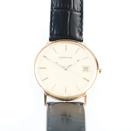 Herrur Certina, 14k, Ø33,5mm, quartz, gavyr