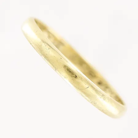 Ring, slät, stl 20¼, gravyr, 14K Vikt: 2 g