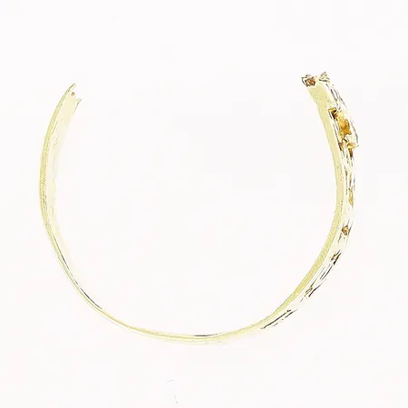Ring, defekt skena, 14K Vikt: 1,3 g