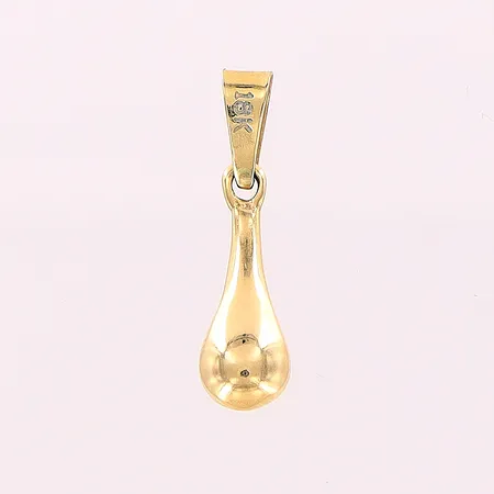 Hänge, droppe, 20mm, 18K Vikt: 1,8 g