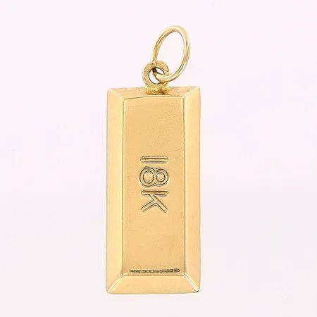 Hänge, 9x27mm, 18K Vikt: 1,3 g