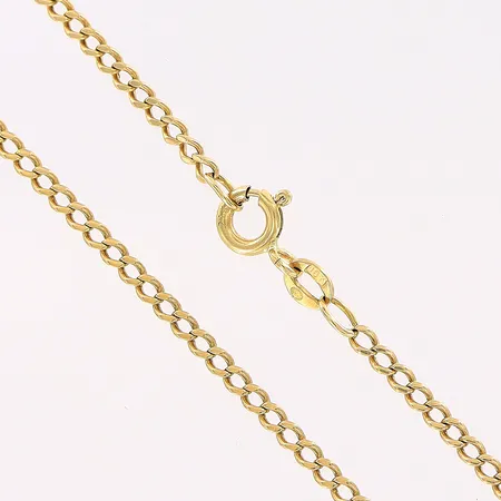 Kedja Pansar, 56,5cm, bredd 2mm, 18K Vikt: 7,7 g