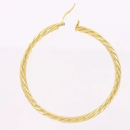 Enstaka örhänge, 53mm, 14K Vikt: 3,8 g