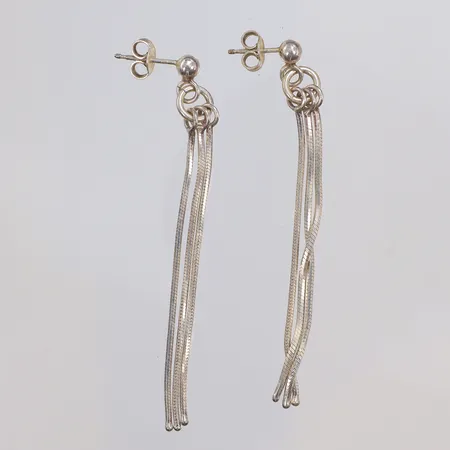 Ett par örhängen, längd ca 6cm, GHA, silver 925/1000  Vikt: 4,2 g
