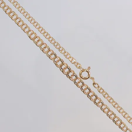 Collier doserad Bismarck 44,5cm bredd 3-4mm, J&A, 18K Vikt: 7,4 g