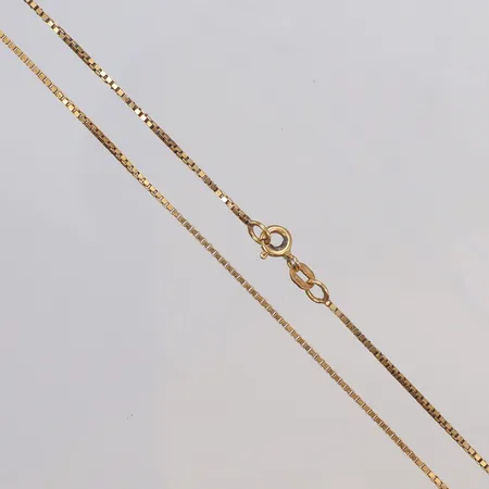 Kedja venezia, 50,5cm, bredd 1mm, GHA, 18K  Vikt: 4,7 g