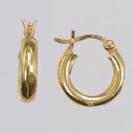 Ett par örhängen , ca13x13mm, 18K  Vikt: 1,4 g
