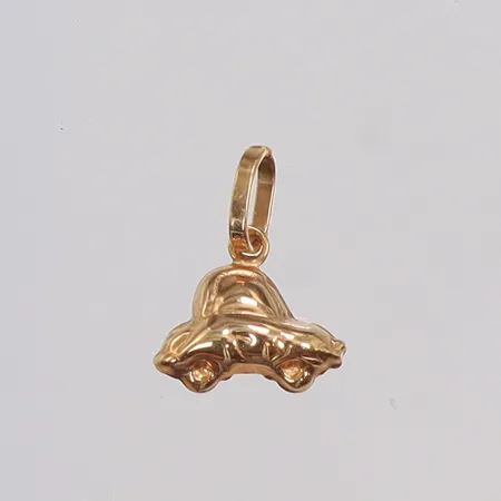 Hänge i forn av bil 9x12mm 18K Vikt: 0,4 g