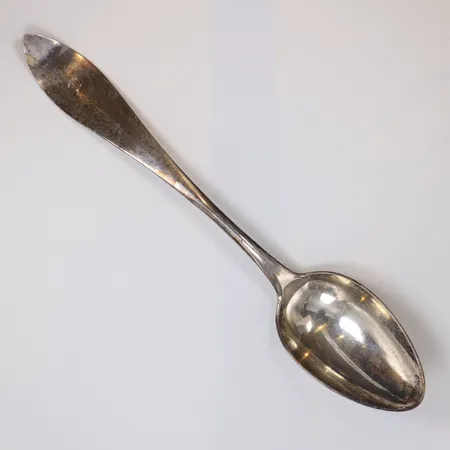 Ragusked längd 30cm otydlig namnstämpel, Ahlstedt? 1813, silver 830/1000 Vikt: 131,9 g