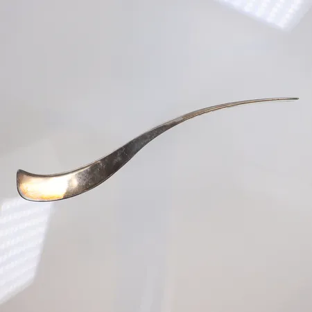Smörkniv längd 18cm TKH troligen (Sytt Och Smitt T.Hallding) Borås?, 1987, silver 925/1000 Vikt: 45,1 g