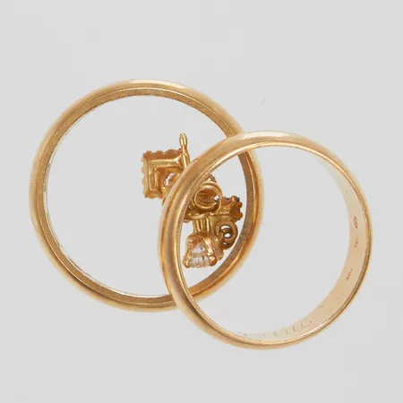Diverse guld 18K Vikt: 9,2 g
