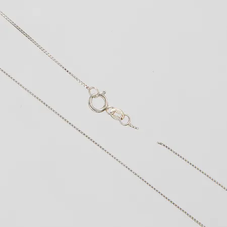 Kedja, Venezia, trasig/av, vitguld, 18K Vikt: 1,3 g