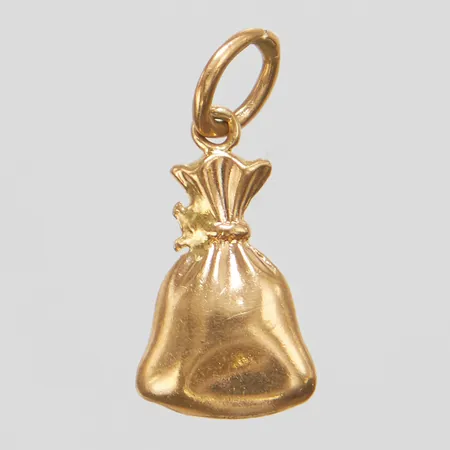 Hänge pengapåse, 1,6cm, 18K Vikt: 0,5 g