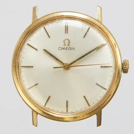 Herrur Omega, 14K, manuell, 33mm, ref: 131026, Cal. 601, verknr: 25017077, gravyr, repigt glas, inga tillbehör.