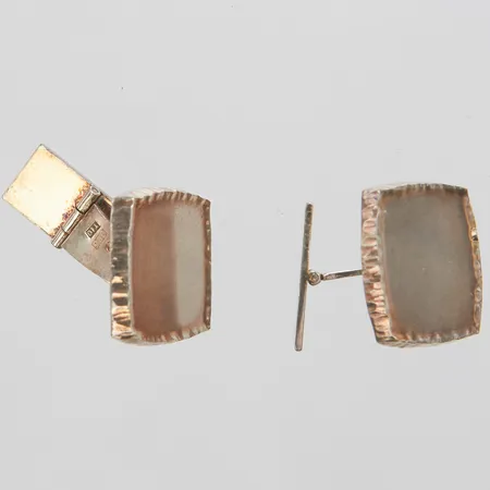 Manschettknappar, 20x19,5mm, Claes Giertta, Stockholm, 1993, silver 925/1000 Vikt: 20,5 g