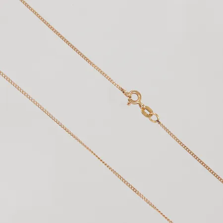 Kedja, Pansar, 53cm, bredd 1mm, Balestra, 18K Vikt: 2,9 g