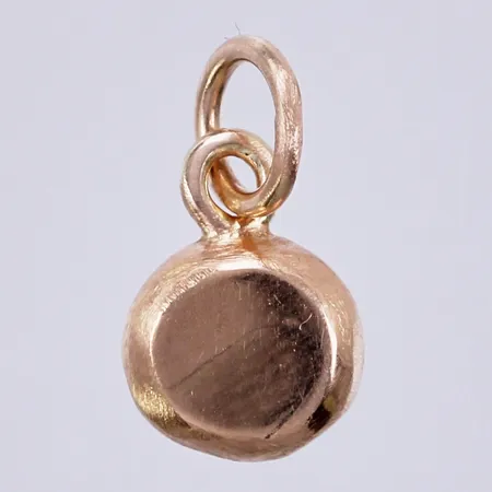 Hänge, Ø 6mm, längd ca 10mm, 18K Vikt: 1,1 g