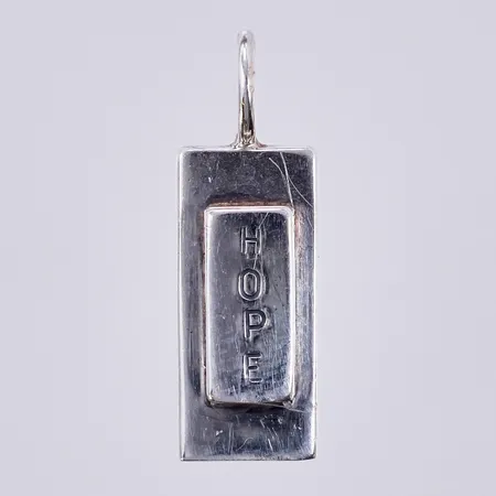 Hänge, Efva Attling Hope, längd: ca 2cm, bredd: ca 6mm, 925/1000, silver Vikt: 1,9 g