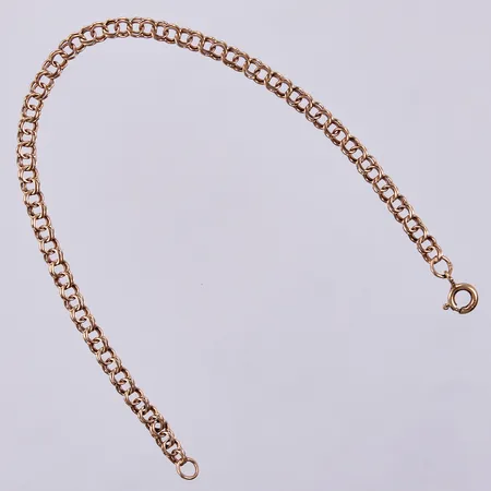 Armband Bismarck längd ca 18cm, bredd ca 4mm, 18K Vikt: 3,5 g